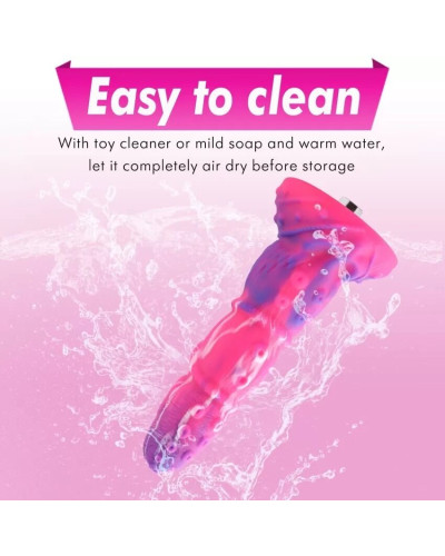 Силиконовый дилдо Hismith Silicone Tentacle Dildo Monster Series - Фото №4