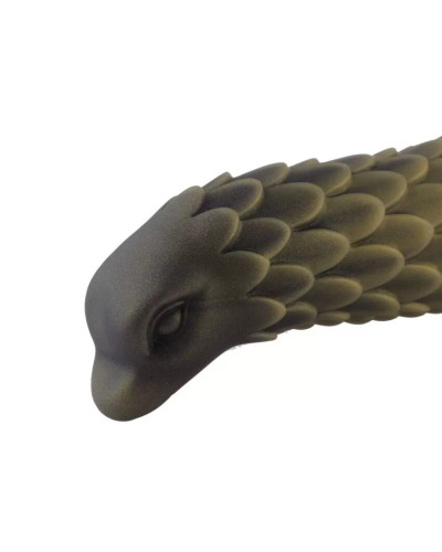 Силіконовий дилдо Hismith 8.5" Squama Beast Silicone Dildo Monster Series - Фото №4