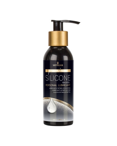 Силіконова змазка Sensuva Premium Silicone (125 мл), без гліцерину, парабенів і ментолу - Фото №1