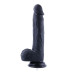 Силиконовый дилдо Hismith 8.3" Silicone Dildo Black - Фото №5