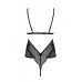 Боді Passion AMBERLY BODY black, S/M, відкрита спина, низ стрінги - Фото №4