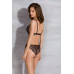 Комплект Passion AMBERLY SET black, S/M, бралетт и трусики бразилиана - Фото №6