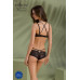 Комплект Passion DROSERA BIKINI black, S/M, бюстгальтер и трусики-кюлоты - Фото №7