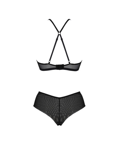 Комплект Passion KERRIA BIKINI black, XXL/XXXL, бралет і трусики-бікіні - Фото №4