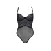 Боді Passion KERRIA BODY black, S/M, з високими вирізами та верхом балконет - Фото №3