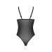 Боді Passion KERRIA BODY black, S/M, з високими вирізами та верхом балконет - Фото №4