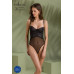 Боді Passion KERRIA BODY black, S/M, з високими вирізами та верхом балконет - Фото №6