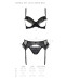 Комплект Passion KERRIA SET WITH OPEN BRA black S/M - ECO Passion - Фото №5