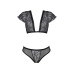 Комплект Passion LEAFA BIKINI black S/M - ECO Passion - Фото №3
