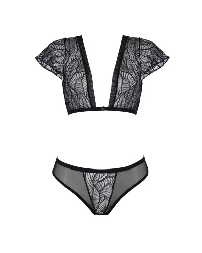 Комплект Passion LEAFA BIKINI black XXL/XXXL - ECO Passion - Фото №3
