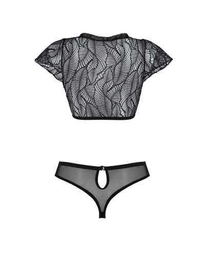 Комплект Passion LEAFA BIKINI black XXL/XXXL - ECO Passion - Фото №4