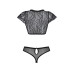 Комплект Passion LEAFA BIKINI black XXL/XXXL - ECO Passion - Фото №4