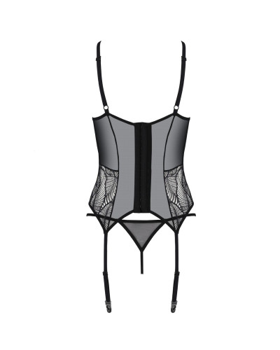 Корсет Passion LEAFA CORSET black S/M - ECO Passion - Фото №4