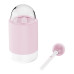 Вібратор-цукерка на паличці KISSTOY Pink Pop, зарядний кейс-нічник, 10 режимів вібрації - Фото №2