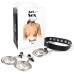 Набор чокер + зажимы Art of Sex - Choker and Nipple clamps Triada, цвет черный - Фото №3