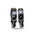 Поножи из экокожи Art of Sex - Emoji Ankle cuffs - Фото №2