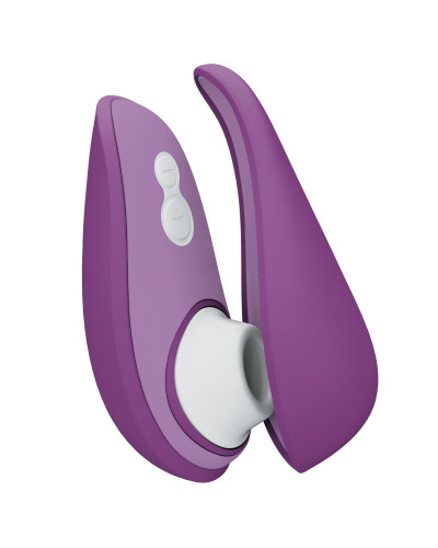 Вакуумний кліторальний стимулятор Womanizer Liberty 2 Purple - Фото №1