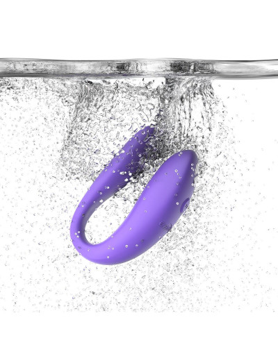 Смарт-вібратор для пар We-Vibe Sync GO Light Purple - Фото №6