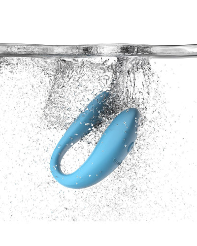 Смарт-вібратор для пар We-Vibe Sync GO Turquoise - Фото №6