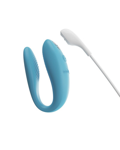 Смарт-вібратор для пар We-Vibe Sync GO Turquoise - Фото №7