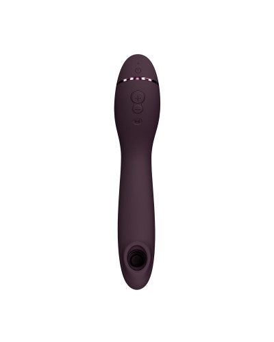 Вібратор для точки G з вакуумною стимуляцією Womanizer OG Aubergine - Фото №2