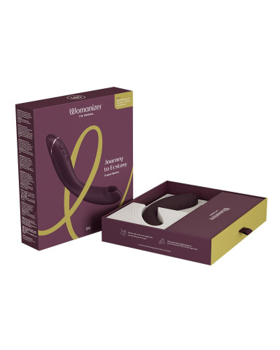 Вібратор для точки G з вакуумною стимуляцією Womanizer OG Aubergine - Фото №8
