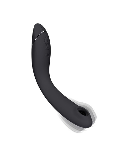 Вибратор для точки G с вакуумной стимуляцией Womanizer OG Dark Grey - Фото №5