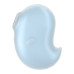 Вакуумний кліторальний стимулятор з вібрацією Satisfyer Cutie Ghost Blue - Фото №2