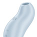 Вакуумний кліторальний стимулятор з вібрацією Satisfyer Pocket Pro 1 Blue - Фото №4