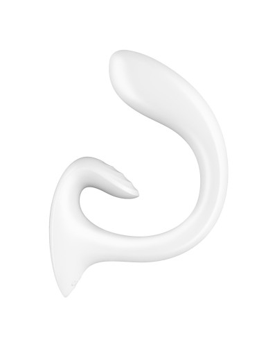 Вагинально-клиторальный вибратор Satisfyer G for Goddess 1 White, 2 мотора - Фото №2