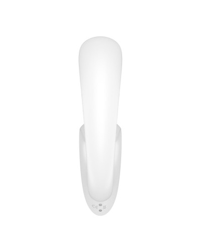 Вагинально-клиторальный вибратор Satisfyer G for Goddess 1 White, 2 мотора - Фото №5