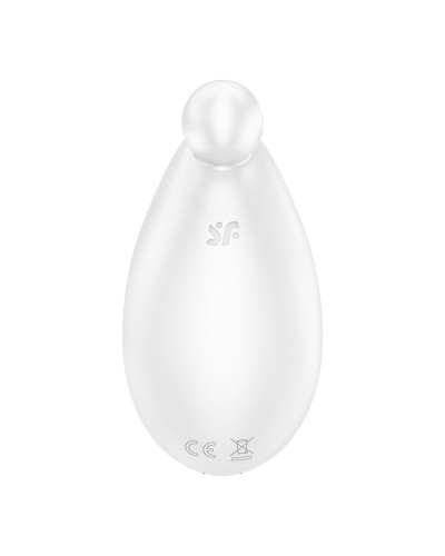 Вібратор для зовнішньої стимуляції Satisfyer Spot On 2 White, дуже потужний, гнучкий відросток - Фото №5