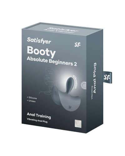 Анальная вибропробка Satisfyer Booty Absolute Beginners 2, для начинающих, вводимая часть 3,5 см - Фото №7