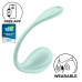 Смарт-виброяйцо Satisfyer Smooth Petal Connect App Mint - Фото №1