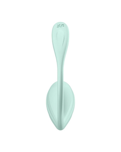 Смарт-виброяйцо Satisfyer Smooth Petal Connect App Mint - Фото №5