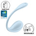 Смарт-віброяйце Satisfyer Smooth Petal Connect App Light Blue - Фото №1