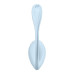 Смарт-віброяйце Satisfyer Smooth Petal Connect App Light Blue - Фото №5