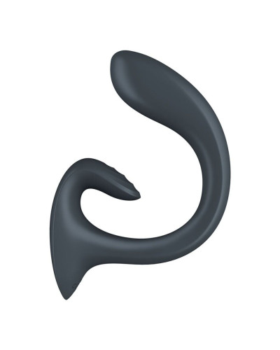 Вагинально-клиторальный вибратор Satisfyer G for Goddess 1 Dark Grey, 2 мотора - Фото №3