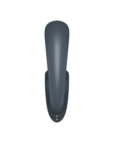 Вагинально-клиторальный вибратор Satisfyer G for Goddess 1 Dark Grey, 2 мотора - Фото №5