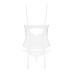 Корсет Obsessive Alissium corset & thong, XL/2XL, гнучкі кісточки, відкрита спина, стрінги в комплек - Фото №7