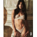 Комплект Obsessive Alissium 2-pcs set, M/L, кружево, лиф с мягкой чашкой, трусики танга - Фото №3