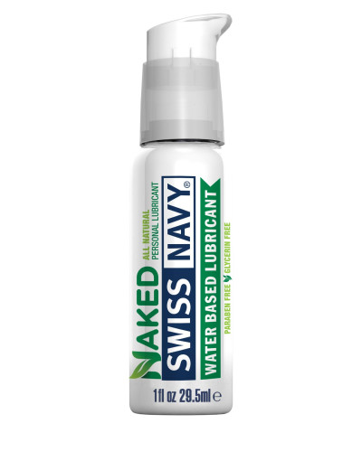 Лубрикант на водной основе Swiss Navy NAKED All Natural 29,5 мл, для чувствительной кожи - Фото №1