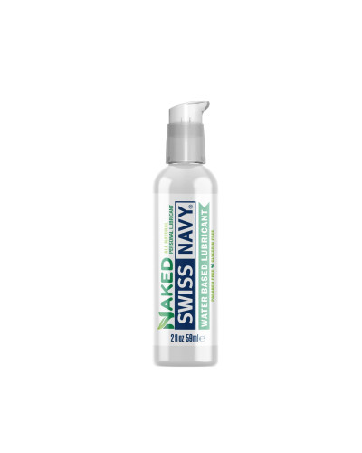 Лубрикант на водній основі Swiss Navy NAKED All Natural 59 мл, для чутливої ​​шкіри - Фото №1