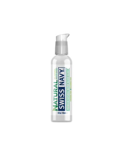 Лубрикант на водній основі Swiss Navy NAKED All Natural 118 мл, для чутливої ​​шкіри - Фото №1