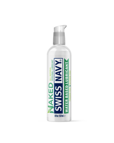 Лубрикант на водной основе Swiss Navy NAKED All Natural 237 мл, для чувствительной кожи - Фото №1