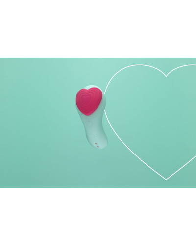 Вібратор у трусики FairyGasm HeartGem green, на магніті, пульт ДК - Фото №9