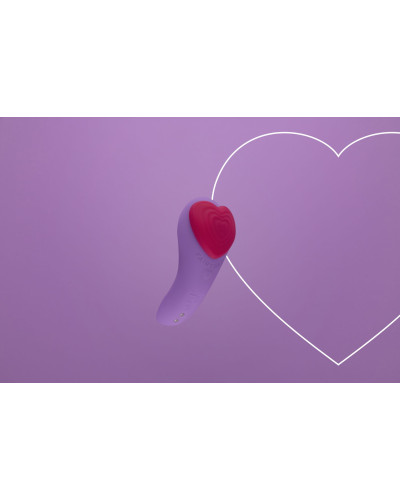 Вібратор у трусики FairyGasm HeartGem violet, на магніті, пульт ДК - Фото №9
