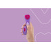 Вібратор у трусики FairyGasm HeartGem violet, на магніті, пульт ДК - Фото №10