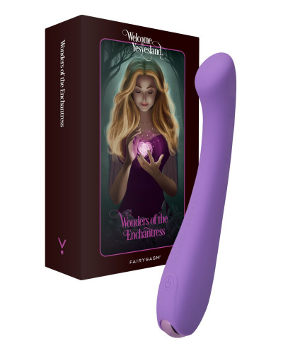 Вібратор для точки G FairyGasm MerryWand violet - Фото №1