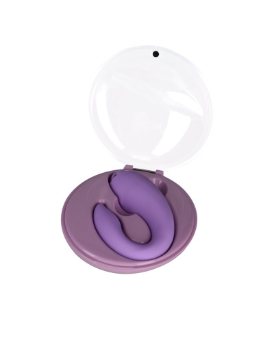 Вибратор для пар FairyGasm PleasureBerry violet, зарядный кейс, пульт ДУ - Фото №3